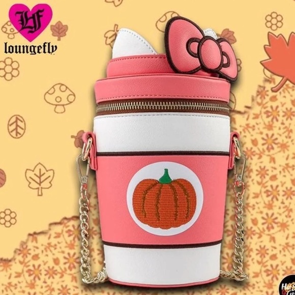 **Sold**Loungefly Hello Kitty pumpkin spice - Picture 2 of 4